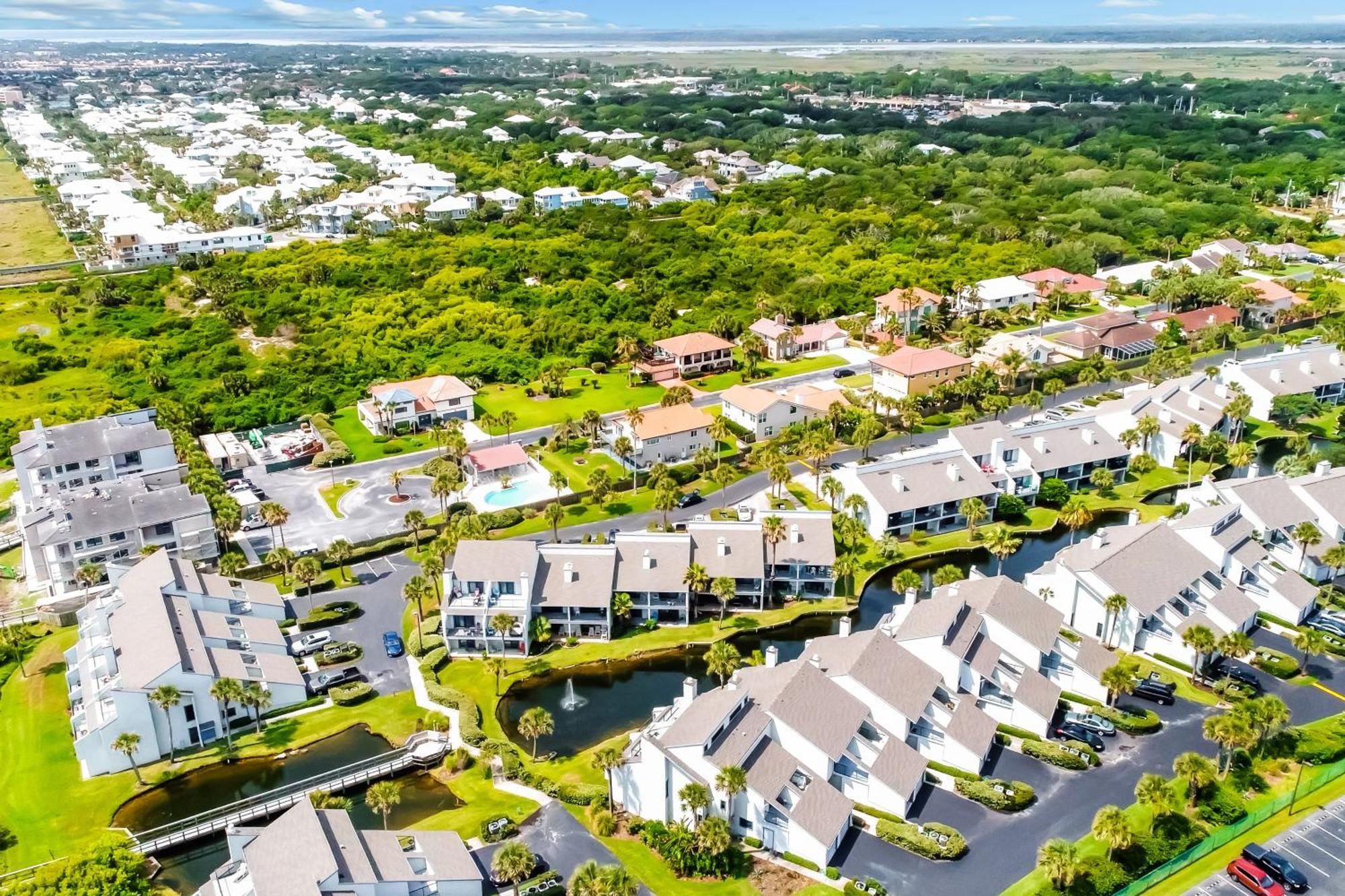 Seawinds Oceanfront Condo Сент Августин Екстериор снимка